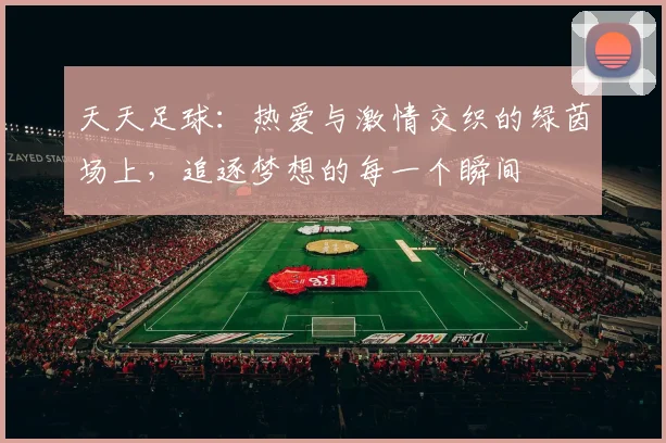 天天足球：热爱与激情交织的绿茵场上，追逐梦想的每一个瞬间